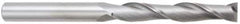 OSG - 1/4", 1" LOC, 1/4" Shank Diam, 4" OAL, 2 Flute, Solid Carbide Square End Mill - Single End, TiCN Finish, Spiral Flute, 30° Helix, Centercutting, Right Hand Cut, Right Hand Flute, Series 482 - Caliber Tooling