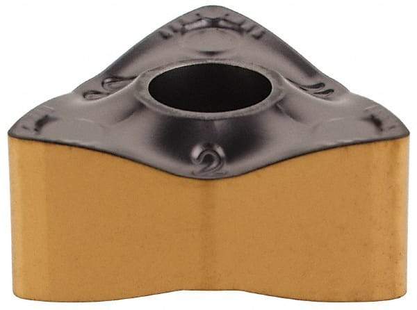 Iscar - WNMX452 HTW Grade IC807 Carbide Turning Insert - TiAlN Finish, 80° Trigon, 1/2" Inscr Circle, 0.2669 Thick, 1/32" Corner Radius - Caliber Tooling