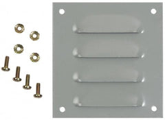 Cooper B-Line - Electrical Enclosure Steel Louver Plate Kit - For Use with Enclosures - Caliber Tooling