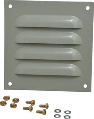 Cooper B-Line - Electrical Enclosure Steel Louver Plate Kit - For Use with Enclosures - Caliber Tooling