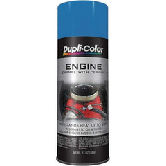 Krylon - 12 oz Chevrolet Blue Automotive Heat Resistant Paint - High Gloss Finish, Comes in Aerosol Can - Caliber Tooling