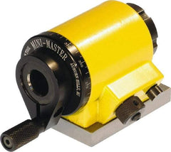 Suburban Tool - ER25 Compatible, 72 Increment, Horizontal Spin Collet Indexer - 1-7/8" High Center, 2-1/4" Wide x 3-3/16" Deep Base, 3" Overall Height, Manual Operation - Caliber Tooling