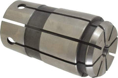 Parlec - TG/PG 100 1/4" Standard Single Angle Collet - 0.0005" TIR, 2-3/8" OAL, 1.379" Overall Diam - Exact Industrial Supply