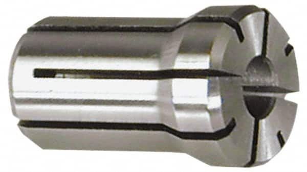 Parlec - 3/8 Inch, Series DA400 Double Angle Collet - 2 Inch Overall Length x 1.455" Overall Diameter - Exact Industrial Supply