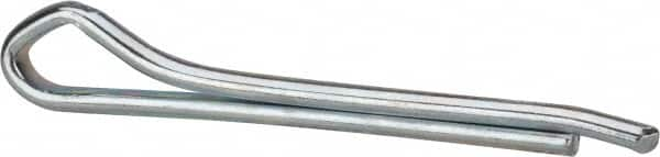 Made in USA - 5/16" Diam x 2-1/2" Long Hammerlock Cotter Pin - Grade 2, Zinc-Plated, Steel - Caliber Tooling