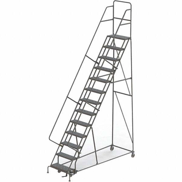 TRI-ARC - Rolling & Wall Mounted Ladders & Platforms Type: Rolling Warehouse Ladder Style: Rolling Platform Ladder - Caliber Tooling