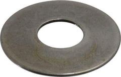 Gardner Spring - 3/16" Bolt, 0.19" ID, Grade 1074 Steel, Belleville Disc Spring - 9/16" OD, 0.037" High, 0.019" Thick - Caliber Tooling