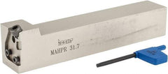 Iscar - MAHP, External, Right Hand, Indexable Grooving Tool Holder - 1-1/4" Shank Height, 1-1/4" Shank Width, 7" OAL - Caliber Tooling