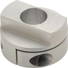 Lovejoy - 1/2" Max Bore Diam, Flexible Oldham Coupling - 1.26" OD, 1.772" OAL, Aluminum Hub with Polyacetal Insert, Order 2 Hubs with Same OD & 1 Insert for Complete Coupling - Caliber Tooling