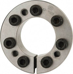 Climax Metal Products - M8 Thread, 1-3/4" Bore Diam, 2.953" OD, Shaft Locking Device - 7 Screws, 16,206 Lb Axial Load, 3.287" OAW, 0.787" Thrust Ring Width, 1,182 Ft/Lb Max Torque - Caliber Tooling