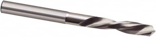 Micro Drill Bit: 0.0146″ Dia, 118 °, Cobalt Bright/Uncoated, LH Cut, Spiral Flute, Straight-Cylindrical Shank, Series 303