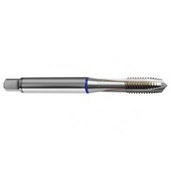 M2.5x0.45 6H 3-Flute PM Cobalt Blue Ring Spiral Point Plug Tap-Bright - Caliber Tooling