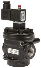 Norgren - 5.3 CV Rate, 1/2" NPT Inlet 1/2 Basic Valves - 1/2" NPT Inlet, Poppet Valve, Solenoid Actuator - Caliber Tooling