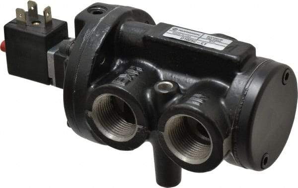 Norgren - 5.4 CV Rate, 3/4" NPT Inlet 1/2 Basic Valves - 3/4" NPT Inlet, Poppet Valve, Solenoid Actuator - Caliber Tooling