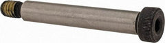 Value Collection - 3/8" Shoulder Diam x 2-1/4" Shoulder Length, 5/16-18 UNC, Hex Socket Shoulder Screw - 4140 Alloy Steel with Nylon Locking Patch, 1/4" Head Height x 9/16" Head Diam - Caliber Tooling