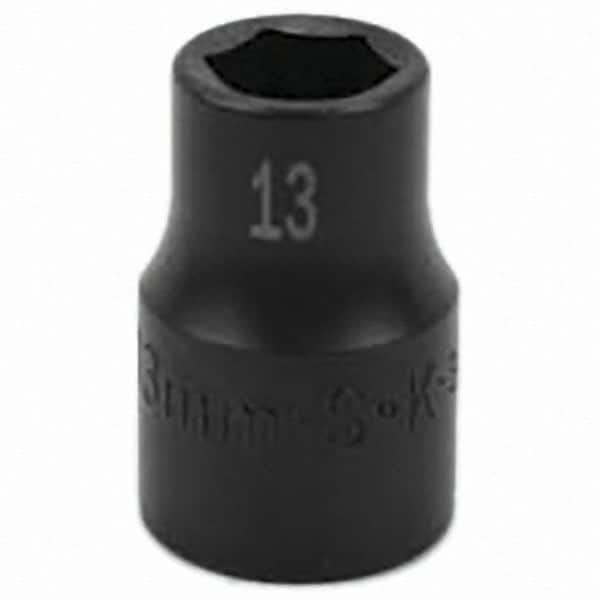 SK - Impact Socket - 1/2"DR 13MM IMPACT SOCKET - Caliber Tooling