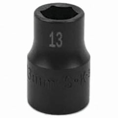 SK - Impact Socket - 1/2"DR 13MM IMPACT SOCKET - Caliber Tooling