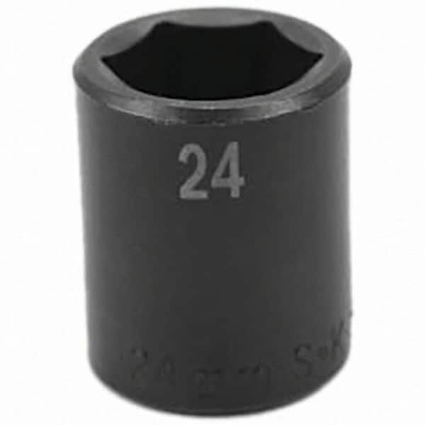 SK - Impact Socket - 1/2"DR 24MM IMPACT SOCKET - Caliber Tooling