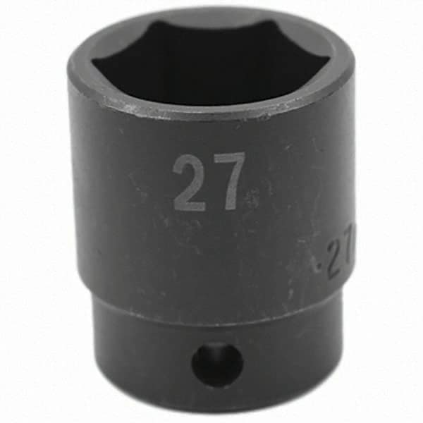 SK - Impact Socket - 1/2"DR 27MM IMPACT SOCKET - Caliber Tooling