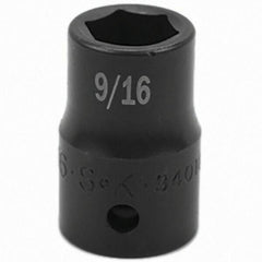 SK - Impact Socket - 1/2"DR 9/16" IMPACT SOCKET - Caliber Tooling