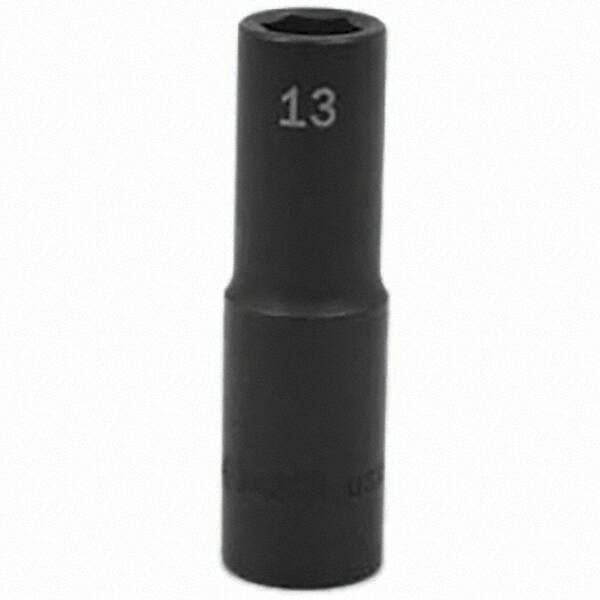 SK - Impact Socket - 1/2"DR 13MM DEEP IMPACT SOCKET - Caliber Tooling