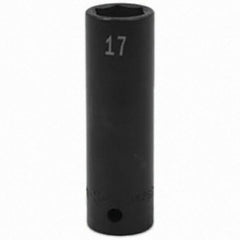 SK - Impact Socket - 1/2"DR 17MM DEEP IMPACT SOCKET - Caliber Tooling