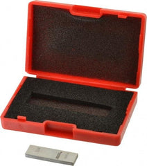 SPI - 0.104" Rectangular Steel Gage Block - Accuracy Grade AS-1, Includes NIST Traceability Certification - Caliber Tooling