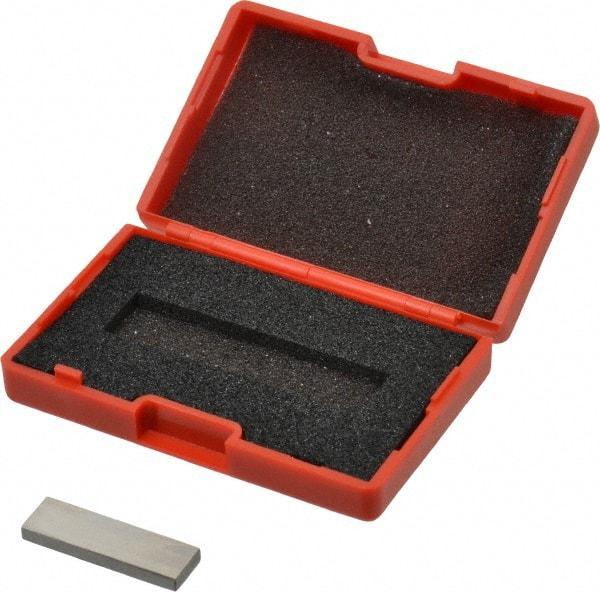 SPI - 0.121" Rectangular Steel Gage Block - Accuracy Grade AS-1, Includes NIST Traceability Certification - Caliber Tooling