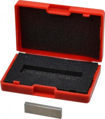 SPI - 0.125" Rectangular Steel Gage Block - Accuracy Grade AS-1, Includes NIST Traceability Certification - Caliber Tooling