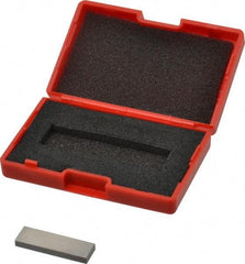 SPI - 0.126" Rectangular Steel Gage Block - Accuracy Grade AS-1, Includes NIST Traceability Certification - Caliber Tooling