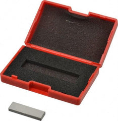 SPI - 0.13" Rectangular Steel Gage Block - Accuracy Grade AS-1, Includes NIST Traceability Certification - Caliber Tooling