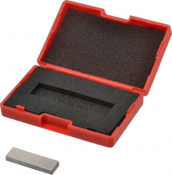 SPI - 0.144" Rectangular Steel Gage Block - Accuracy Grade AS-1, Includes NIST Traceability Certification - Caliber Tooling