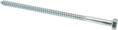 Value Collection - 5/16" Screw, 6" Length Under Head, Steel, Hex Head Lag Screw - Zinc Plated, Grade 2 - Caliber Tooling