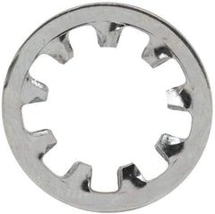 Value Collection - 3/8" Screw, 0.398" ID, Steel Internal Tooth Lock Washer - 0.692" OD, Zinc-Plated, Grade 2 - Caliber Tooling