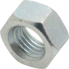 Value Collection - 5/16-24 UNF Steel Right Hand Hex Nut - 1/2" Across Flats, 0.2656" High, Zinc-Plated Finish - Caliber Tooling