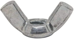 Value Collection - 1/4-20 UNC, Zinc Plated, Steel Standard Wing Nut - 1.1" Wing Span, 0.57" Wing Span - Caliber Tooling