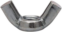 Value Collection - 3/8-16 UNC, Zinc Plated, Steel Standard Wing Nut - 1.44" Wing Span, 0.79" Wing Span - Caliber Tooling