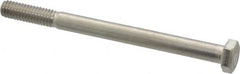 Value Collection - 5/16-18 UNC, 4" Length Under Head Hex Head Cap Screw - Grade 18-8 Stainless Steel, 1/2" Hex - Caliber Tooling