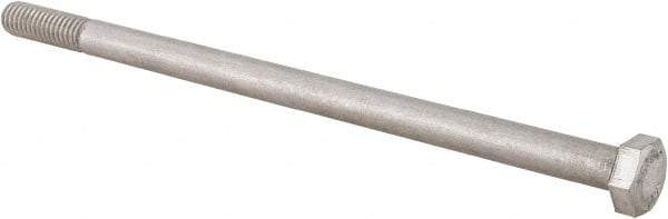 Value Collection - 5/16-18 UNC, 6" Length Under Head Hex Head Cap Screw - Grade 18-8 Stainless Steel, 1/2" Hex - Caliber Tooling