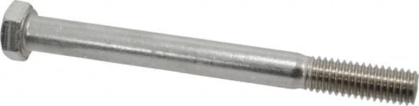 Value Collection - 3/8-16 UNC, 4" Length Under Head Hex Head Cap Screw - Grade 18-8 Stainless Steel, 9/16" Hex - Caliber Tooling