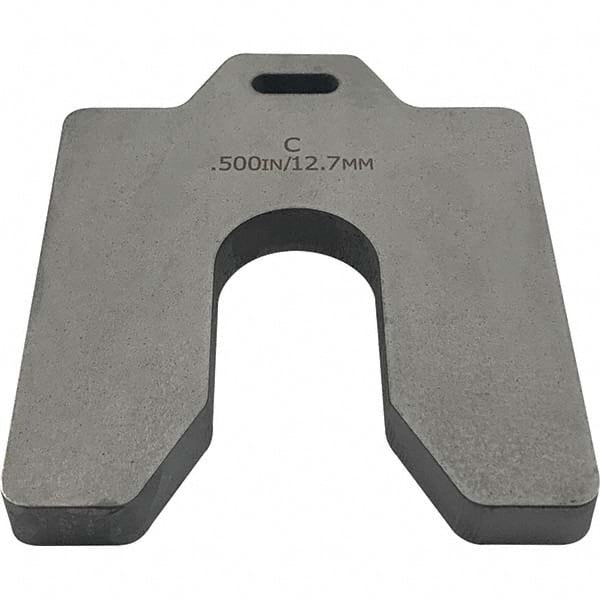 Maudlin Products - Metal Shim Stock Type: Slotted Shim Material: Stainless Steel - Caliber Tooling