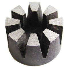 Eclipse - 1-1/4" OD x 1-3/8" High, 2 Pole Alnico Rotor Magnet - 5/16" Hole Diam, 23 Lb Max Holding Capacity, 1,022°F Max Operating Temp - Caliber Tooling