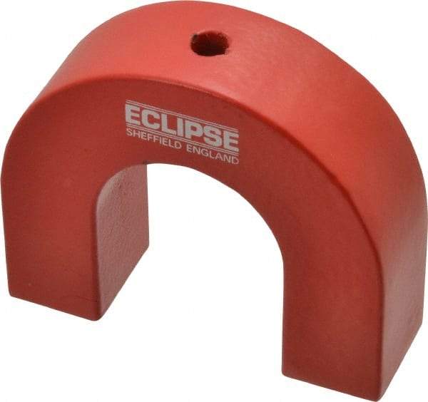 Eclipse - 1/4" Hole Diam, 3" Overall Width, 15/16" Deep, 2-1/2" High, Alnico Power Magnets - 1,022°Fahrenheit Max Operating Temp - Caliber Tooling