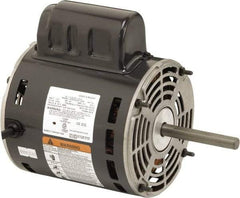 US Motors - 1/3 hp, ODP Enclosure, Auto Thermal Protection, 1,650 RPM, 115 Volt, 60 Hz, Industrial Electric AC/DC Motor - Size 48 Frame, Stud Mount, 1 Speed, Ball Bearings, 4.0 Full Load Amps, B Class Insulation, CW Lead End - Caliber Tooling