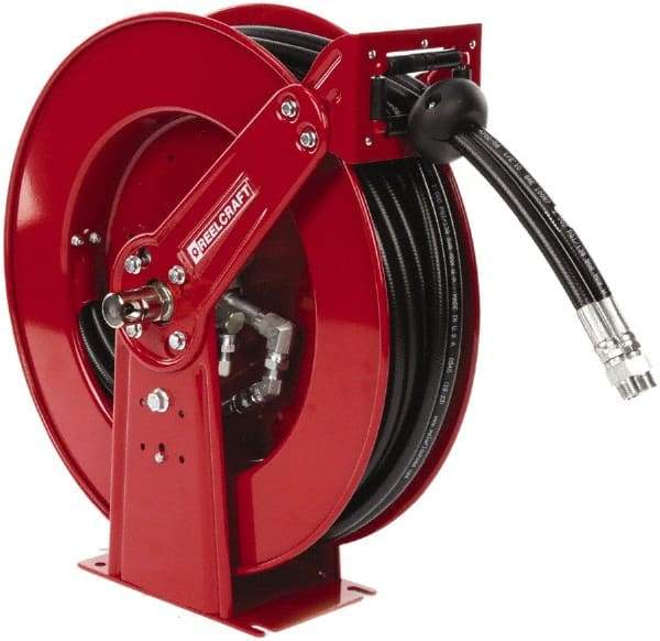 Reelcraft - 50' Spring Retractable Hose Reel - 2,000 psi, Hose Included - Caliber Tooling