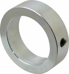 Climax Metal Products - 2-15/16" Bore, Steel, Set Screw Shaft Collar - 4" Outside Diam, 1-1/8" Wide - Caliber Tooling