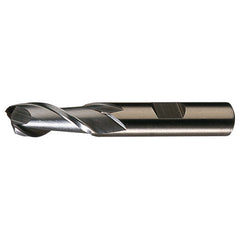 ‎1/2″ × 1/2″ × 1-1/4″ × 3-1/4″ RHS / RHC HSS-E (PM) Powder Metal Finishing End Mill-2F SE CC - Bright - Exact Industrial Supply