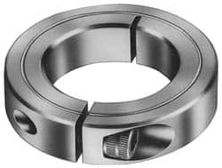 Climax Metal Products - 80mm Bore, Steel, One Piece Clamp Collar - 4-1/4" Outside Diam - Caliber Tooling