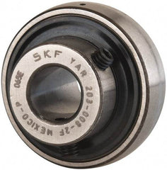 SKF - 1/2" ID x 1.5748" OD, 1,650 Lb Dynamic Capacity, Insert Bearing Insert Bearing - 0.4724" Race Width, 1,070 Lb Static Capacity - Caliber Tooling