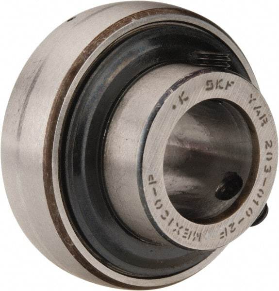 SKF - 5/8" ID x 1.5748" OD, 1,650 Lb Dynamic Capacity, Insert Bearing Insert Bearing - 0.4724" Race Width, 1,070 Lb Static Capacity - Caliber Tooling